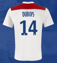 18-19 Olympique Lyonnais DUBOIS 14 Home Soccer Jersey Shirt
