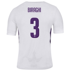 18-19 Fiorentina BIRAGHI 3 Away Soccer Jersey Shirt