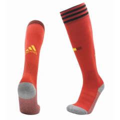 2020 Euro Belgium Home Soccer Socks