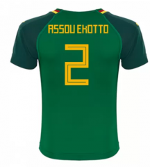 Cameroon 2018 World Cup Home Assou Ekotto Soccer Jersey Shirt