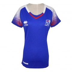 Women Iceland 2018 FIFA World Cup Home Soccer Jersey Shirt Blue