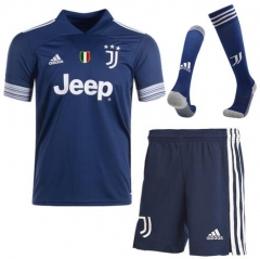 20-21 Juventus Away Soccer Full Kits
