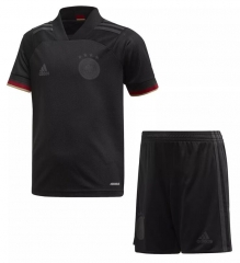 Children 2020 Euro Germany Away Soccer Uniforms