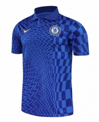 21-22 Chelsea Blue Polo Shirt