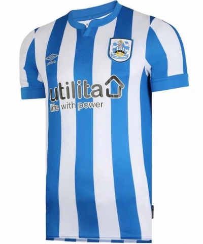 21-22 Huddersfield Home Soccer Jersey Shirt