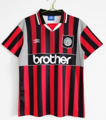 Retro 1994-96 Manchester City Away Soccer Jersey Shirt
