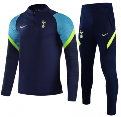 21-22 Tottenham Hotspur Navy Training Top and Pants