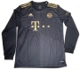 Long Sleeve 21-22 Bayern Munich Away Soccer Jersey Shirt
