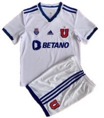 Children 22-23 Club Universidad de Chile Kit Away Soccer Uniforms