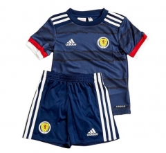 Children 2020 Euro Scotland Home Soccer Uniforms