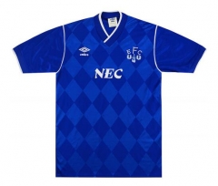 Retro 1986-87 Everton Home Soccer Jersey Shirt