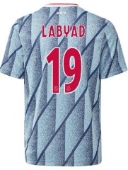 Zakaria Labyad 19 Ajax 20-21 Away Soccer Jersey Shirt