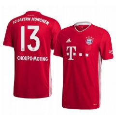 Eric Maxim Choupo-Moting 13 Bayern Munich 20-21 Home Soccer Jersey Shirt