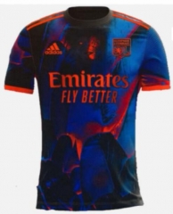 20-21 Olympique Lyonnais Digital Fouth Soccer Jersey Shirt