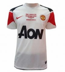 Manchester United 10/11 Away Retro Soccer Jersey Shirt