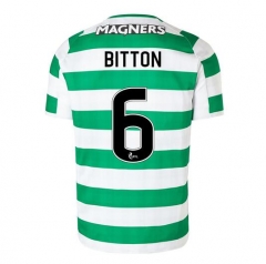 18-19 Celtic Home Bitton 6 Soccer Jersey Shirt