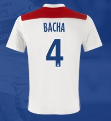 18-19 Olympique Lyonnais BACHA 4 Home Soccer Jersey Shirt