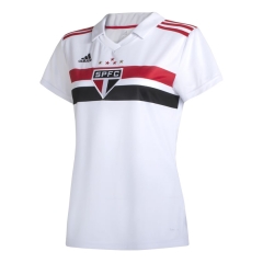 Women 18-19 Sao Paulo FC Home Soccer Jersey Shirt
