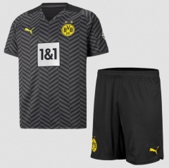 Children 21-22 Borussia Dortmund Away Soccer Suit
