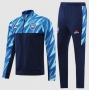 21-22 Arsenal Blue Training Jacket and Pants