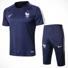 France 2018 World Cup Blue Short Training Suit