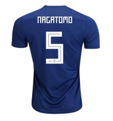 Japan 2018 World Cup Home Yuto Nagatomo Soccer Jersey Shirt