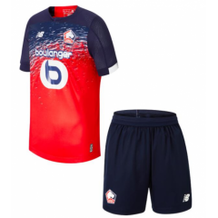 Children 19-20 Lille OSC Home Soccer Uniforms
