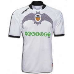 Retro 09-10 Valencia Home Soccer Jersey Shirt