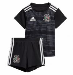 Mexico 2019 Gold Cup Children Home Soccer Kit (Shirt + Shorts)