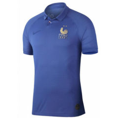 Player Version France 2019 FIFA World Cup Centenary Home Soccer Jersey Shirt