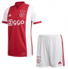 20-21 Ajax Home Soccer Uniforms