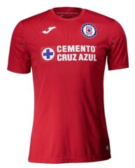 20-21 Cruz Azul Red Goalkeeper Soccer Jersey Shirt