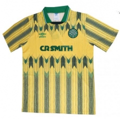 Retro 91-92 Celtic Away Soccer Jersey Shirt