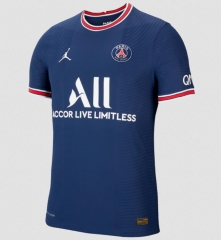 Player Version 21-22 PSG Home Soccer Jersey Shirt