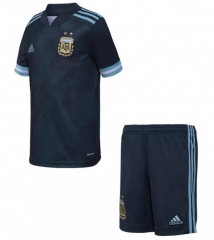 Children 2020 Argentina Away Soccer Kit