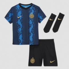 Children 21-22 Inter Milan Home Soccer Full Kits
