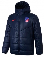 21-22 Atletico Madrid Navy Winter Jacket