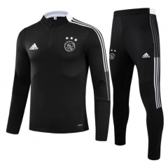 21-22 Ajax Black Training Top and Pants