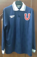 Retro Long Sleeve Shirt 1988 Club Universidad de Chile Home Soccer Jersey