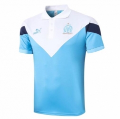20-21 Marseilles Blue Polo Shirt