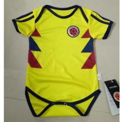Colombia 2018 World Cup Home Infant Soccer Jersey Shirt Little Kids