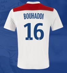 18-19 Olympique Lyonnais BOUHADDI 16 Home Soccer Jersey Shirt