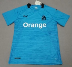 18-19 Olympique de Marseille Third Blue Soccer Jersey Shirt