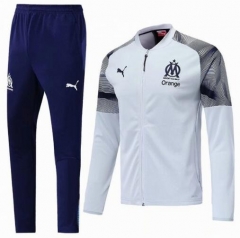 Marseille 2019/2020 White Training Suit (Jacket+Trouser)