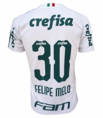 18-19 Palmeiras Away #30 FELIPE MELO Soccer Jersey Shirt