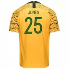 Australia 2018 FIFA World Cup Home Brad Jones Soccer Jersey Shirt
