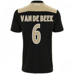 18-19 Ajax donny van de beek 6 Away Soccer Jersey Shirt