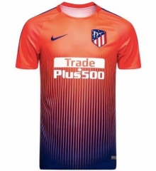 18-19 Atletico Madrid Orange Blue Training Shirt