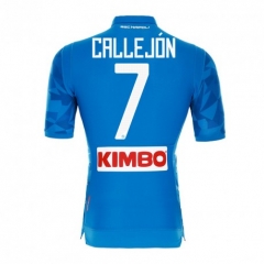 18-19 Napoli CALLEJON 7 Home Soccer Jersey Shirt