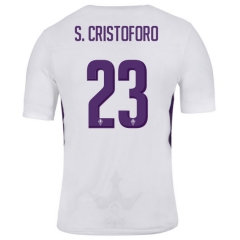 18-19 Fiorentina S. CRISTOFORO 23 Away Soccer Jersey Shirt